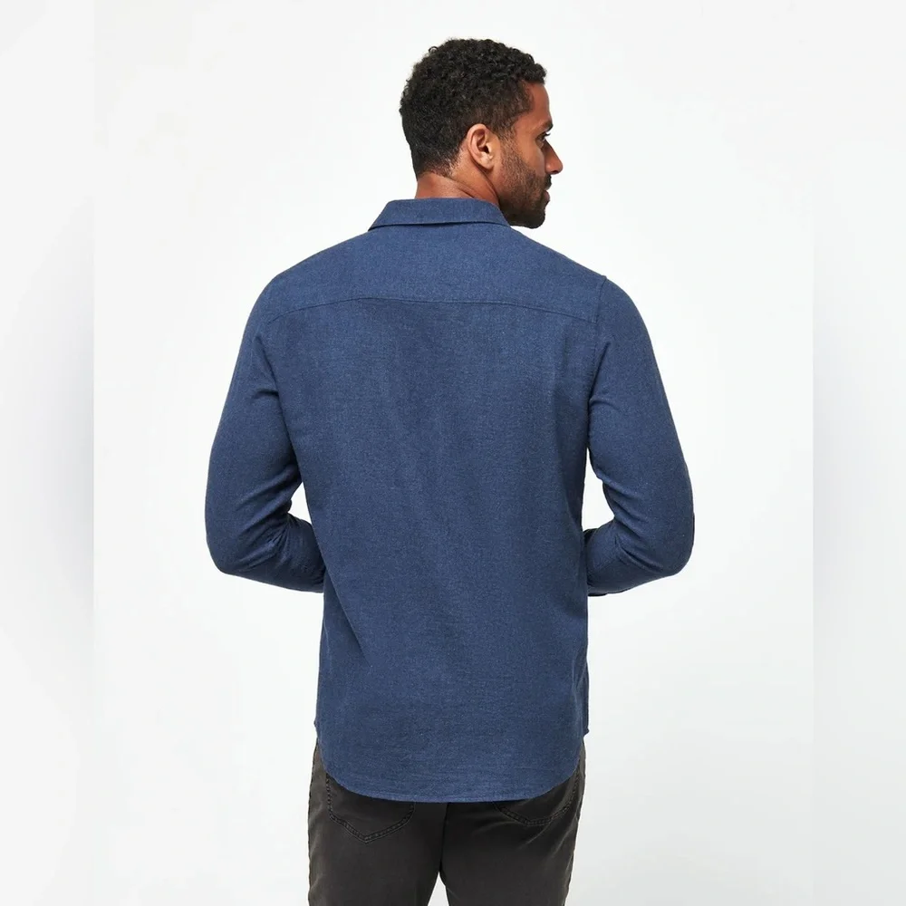 NWT Travis Mathew Cloud Flannel Shirt - Picture 2 of 3